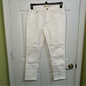 Gap 1969 Best Girlfriend White Denim Jeans Streetwear Classic Vacation Sz 26